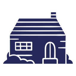 Recorte de casita Diseño PNG