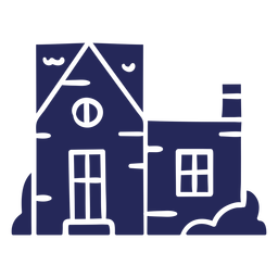doodle-casas-silhueta - 2 Desenho PNG Transparent PNG