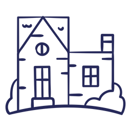 House building home PNG Design