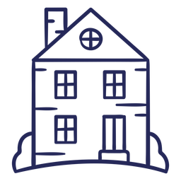 Tall house building PNG Design Transparent PNG