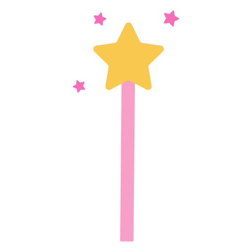 Star scepter magic PNG Design