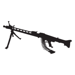 Rifle gun silhouette Rifle gun silhouette