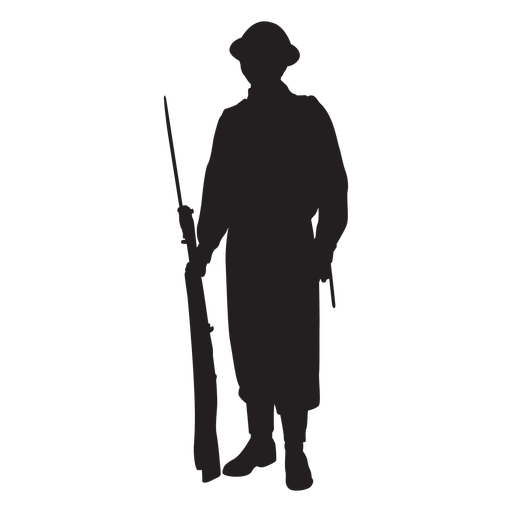 ww1 soldier silhouette