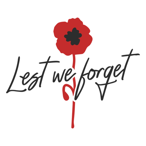 Lest we memorial badge Transparent PNG & SVG vector file Lest we memorial badge Transparent PNG & SVG vector file