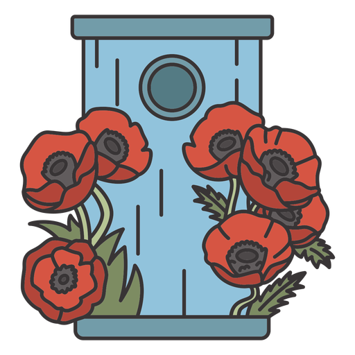 Remembrance day tombstone  PNG Design