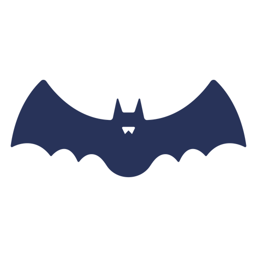 Flying bat with fangs PNG Design