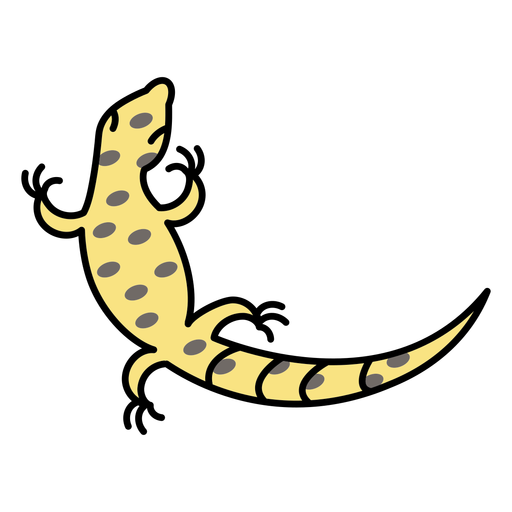 leopard gecko cartoon