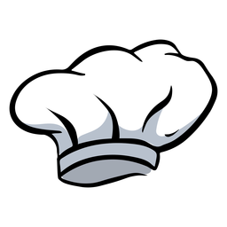 Küchenmütze des Küchenchefs PNG-Design