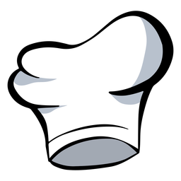 Ilustração de chapéu de cozinha de chef Desenho PNG