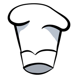 Chapéu alto de cozinha profissional Desenho PNG