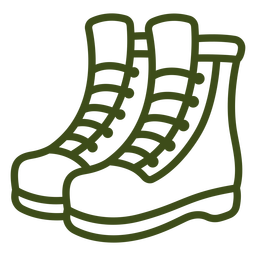 icons-army-stroke - 1 Desenho PNG