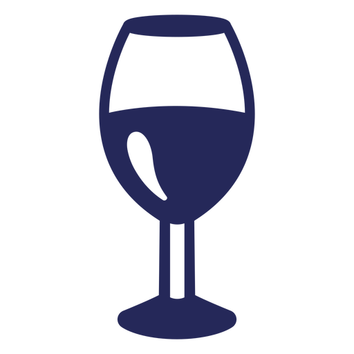 Filled stroke simple wine glass