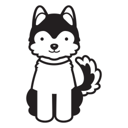 Filhote de cachorro fofo Desenho PNG