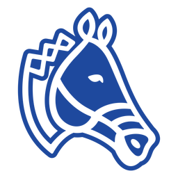 Horse head celtic knot PNG Design