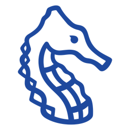 Animales celtas trazo azul - 3 Diseño PNG