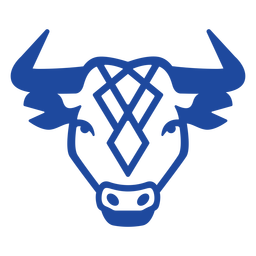 Celtic knot cow animal PNG Design