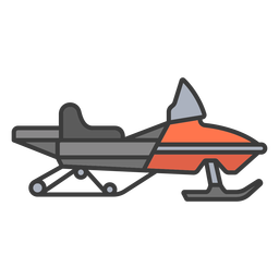 snowmobile - cor - 2 Desenho PNG