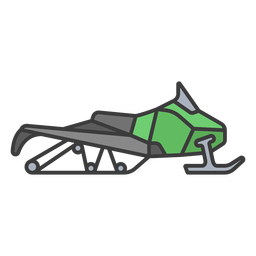 snowmobile - cor - 3 Desenho PNG