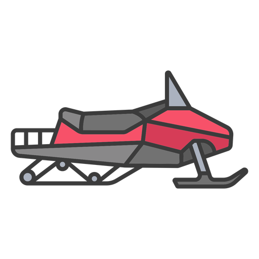 snowmobile - cor - 4 Desenho PNG