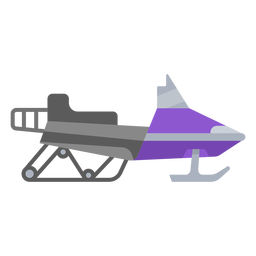 snowmobile - flat - 0 Desenho PNG