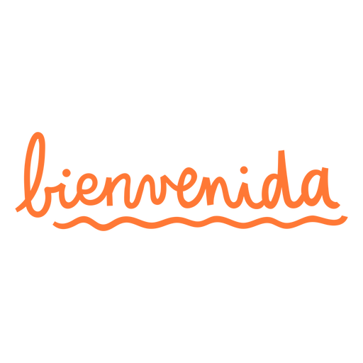 Bienvenida Badge Banner PNG & SVG Design For T-Shirts
