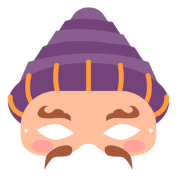 máscaras - 1 Desenho PNG