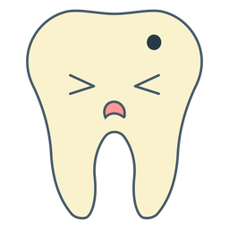Desenho da cavidade dentária Desenho PNG