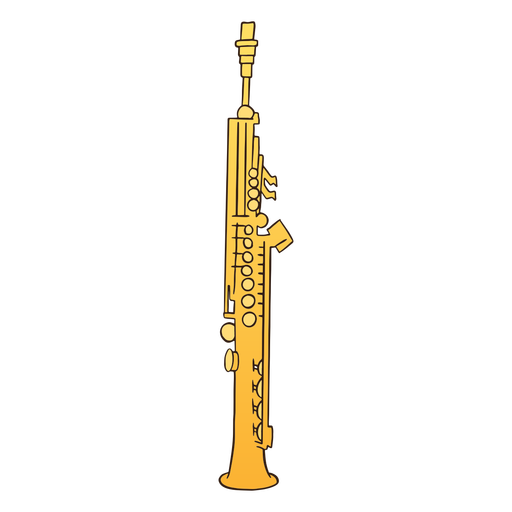 saxofone - 2 Desenho PNG