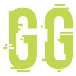 GG gaming badge Transparent PNG