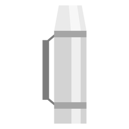 Thermic bottle mate semi flat PNG Design Transparent PNG