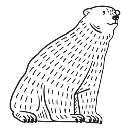 Linolschnitt Tiere - 13 PNG-Design