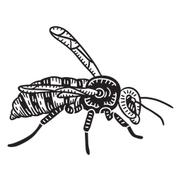 animales en linograbado - 36 Diseño PNG