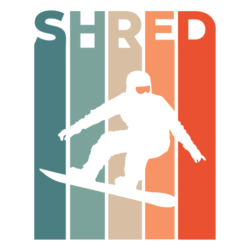 Snowboarden - 8 PNG-Design