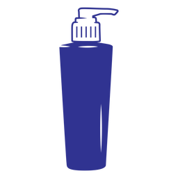 Filled stroke shampoo bottle dispenser PNG Design Transparent PNG