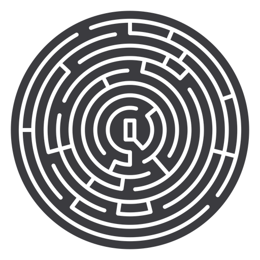 Labyrinth ausgeschnitten - 7 PNG-Design