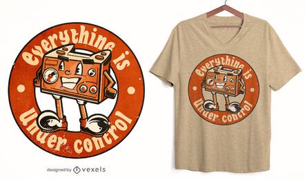 Gaming-Joystick-Charakter-T-Shirt-Design