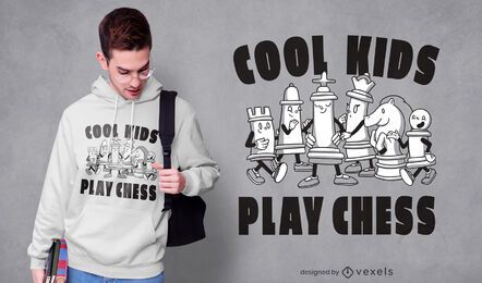 Chess game characters t-shirt design Chess game characters t-shirt design