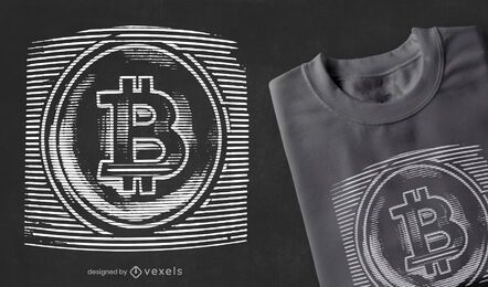 Crypto static t-shirt design