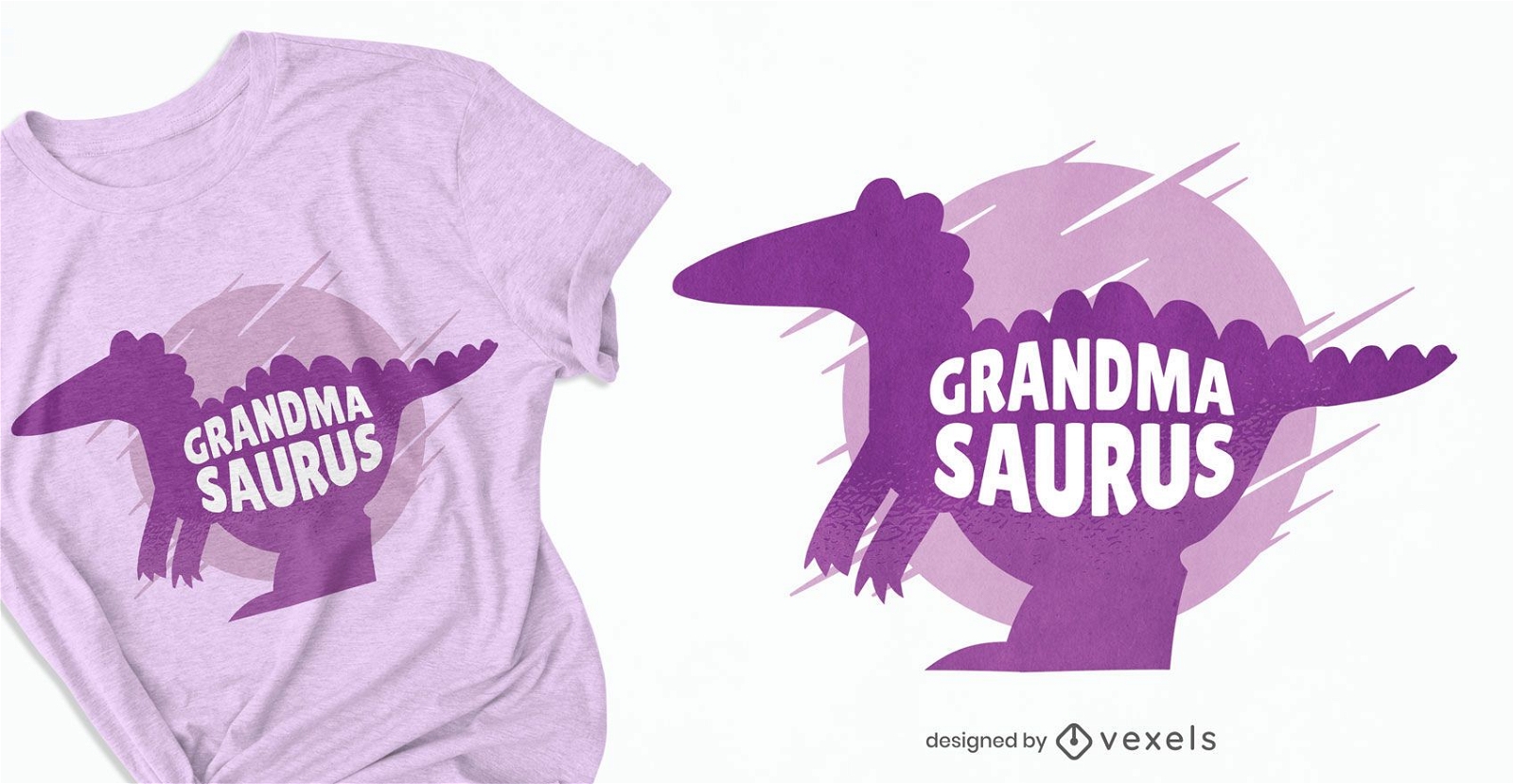 Design de camisetas Grandmasaurus