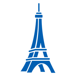 3D Eiffelturm Bastille Ausschnitt PNG-Design