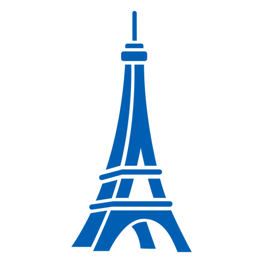 3D Eiffelturm Bastille Ausschnitt PNG-Design