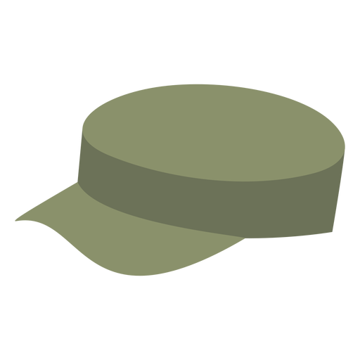 Boné de patrulha do exército plano Desenho PNG