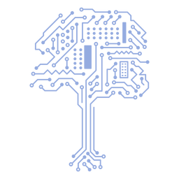 Schaltungsbaum Wissenschaftsstrich PNG-Design