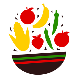 Crops Mazao Kwanzaa Flat PNG & SVG Design For T-Shirts