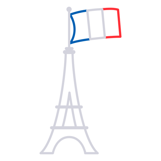 Torre eiffel, frança, derrame Desenho PNG