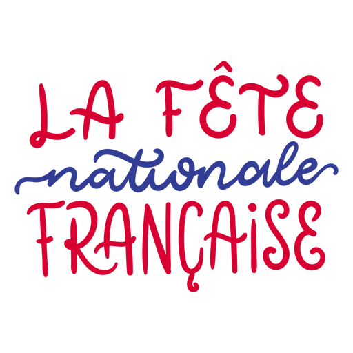 Letras de Fete Nationale