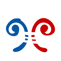 Doodle francês de flor de lis Desenho PNG
