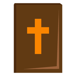 Piso cristiano Biblia frontal Diseño PNG