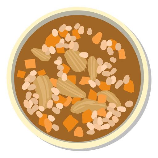 Ground turkey illustration PNG Design