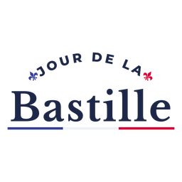 Letras da heráldica Jour de la Bastille Desenho PNG